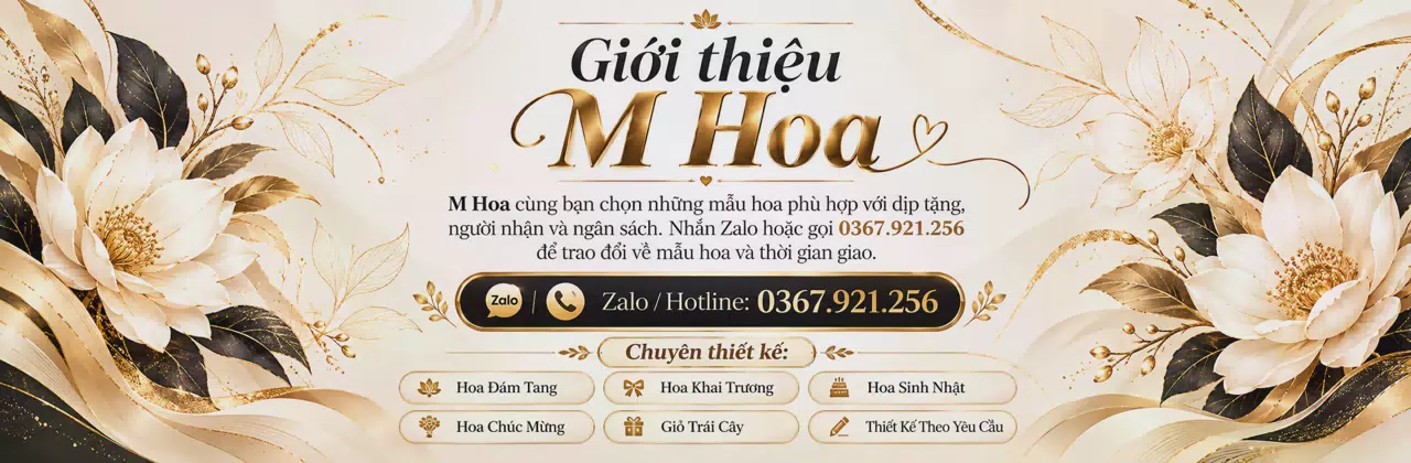Ảnh bìa Shop hoa tươi Xã Phước Giang Quảng Ngãi - Hoa gửi trao, tình ở lại